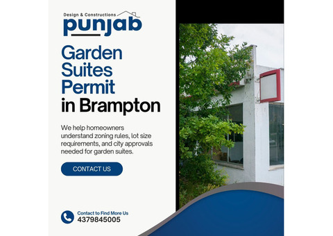 Garden Suites Permit in Brampton | Expert Builders – Punjab Designers