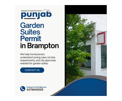 Garden Suites Permit in Brampton | Expert Builders – Punjab Designers