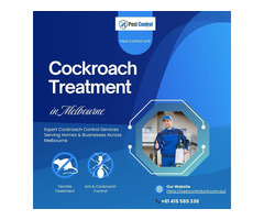 Cockroach Treatment in Melbourne – Safe & Affordable Pest Control