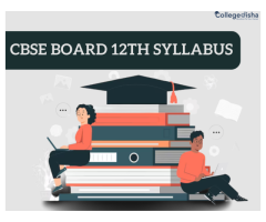 CBSE Board 12th Syllabus