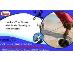 Unblock Your Stress with Drain Cleaning in New Orleans