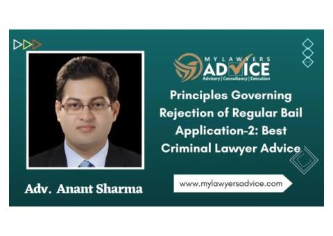 Principles Governing Rejection of Regular Bail Application-2