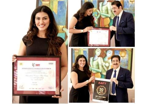 Miss Diva Supranational Winner Shefali Sood Invited by Sandeep Marwah
