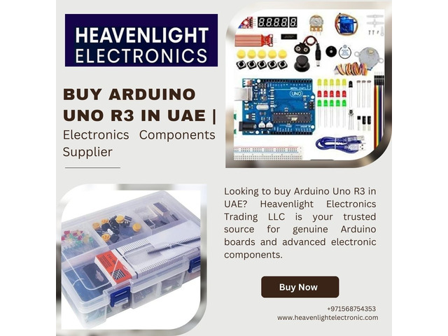 Buy Arduino Uno R3 in UAE | Electronics Components Supplier
