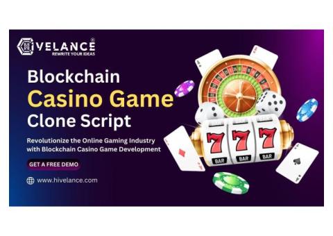 Get Started Quickly with Blockchain Casino Game Clone Script