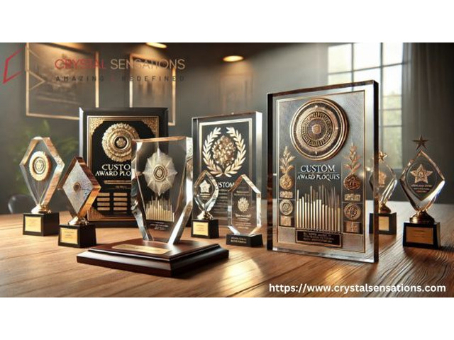 Custom Award Plaques for Corporate and Team Recognition