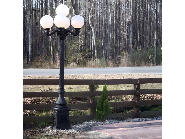 Outdoor Light Post for Gardens, Pathways