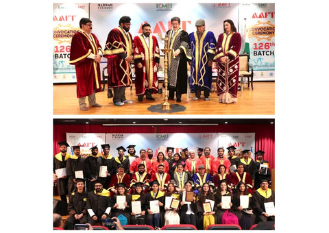 AAFT Celebrates Convocation of 126th Batch of Students at Noida
