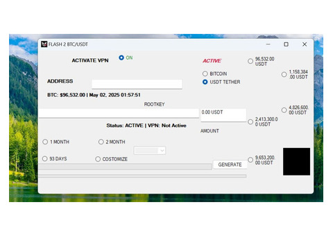 flash bitcoin generator