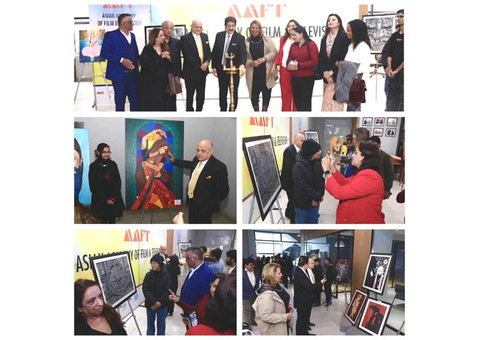 Exhibition of Paintings by AAFT School of Fine Arts Inaugurated
