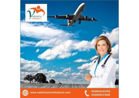 Hire Vedanta Air Ambulance in Patna with a Hi-class Medical Facility