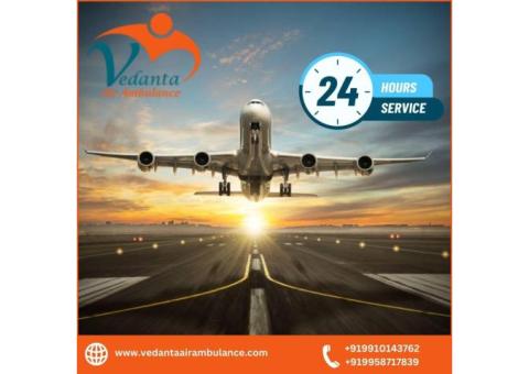 Obtain Vedanta Air Ambulance from Kolkata with Proper Medical Support