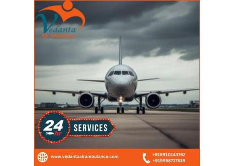 Avail Vedanta Air Ambulance in Guwahati with Superb Medical Treatment
