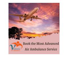 Vedanta Air Ambulance Service in Shimla with Rapid Patient Move