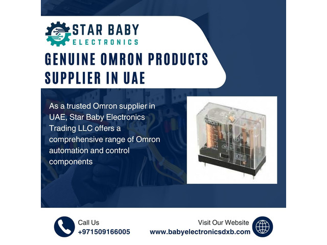Genuine Omron Products Supplier in UAE