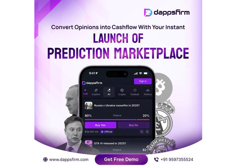 Power Your Startup with a Revenue-Driven Prediction Market Clone