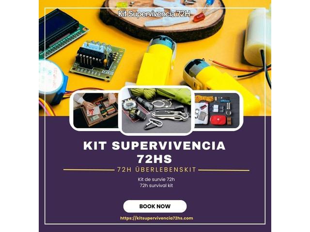 Prepárate para lo inesperado con un Kit de survie 72h
