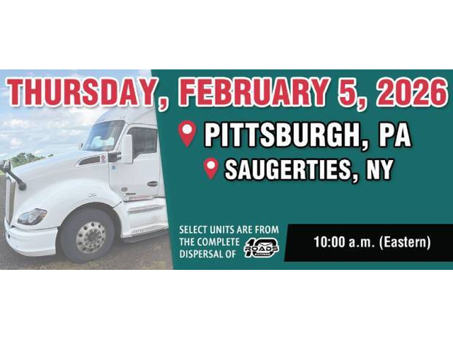February 2026 Truck Auction – PA & NY