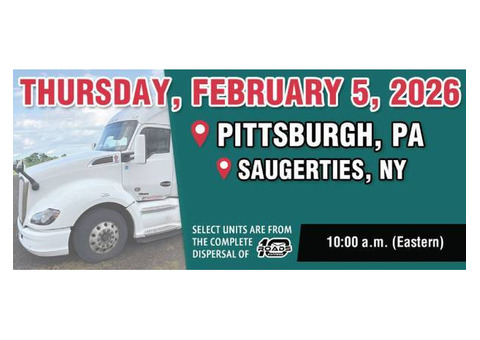 February 2026 Truck Auction – PA & NY