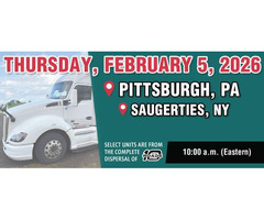 February 2026 Truck Auction – PA & NY