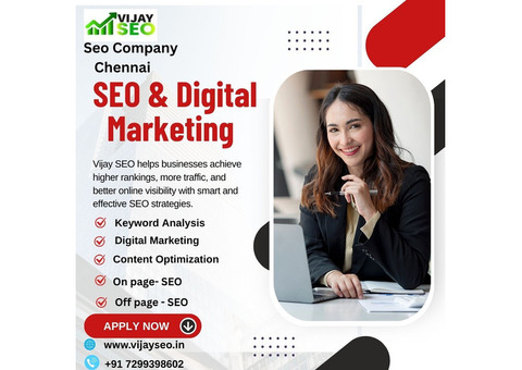 Boost Your Google Rankings with Vijay SEO – SEO Company in Chennai