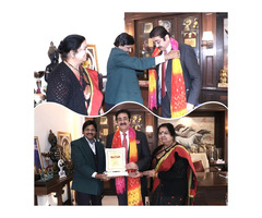 Sandeep Marwah Honoured for 34 Years of Cultural Leadership and 8500