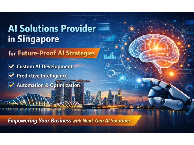AI Solutions Provider in Singapore for Future-Proof AI Strategies