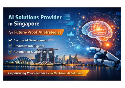 AI Solutions Provider in Singapore for Future-Proof AI Strategies
