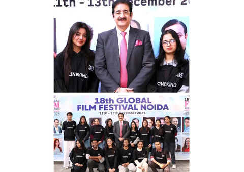AAFT Students Lead Promotion of First-Ever National Award “CINEKIND”