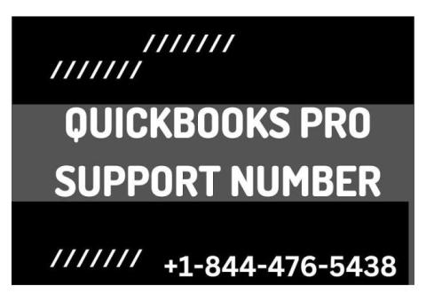 QuickBooks Pro Support  Number +1-844-476-5438| help