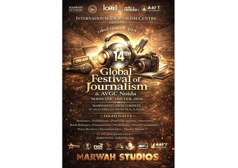 14th Global Festival of Journalism and AVGC Noida Announced