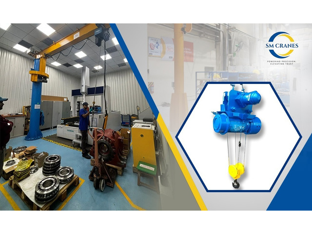 SM Cranes Jib Crane Manufacturer Pune