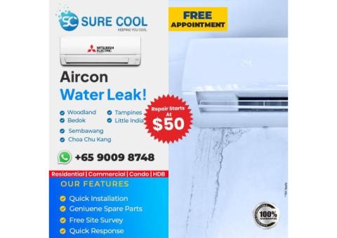 Mitsubishi Aircon Water Leakage Repair and Service