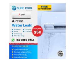 Mitsubishi Aircon Water Leakage Repair and Service