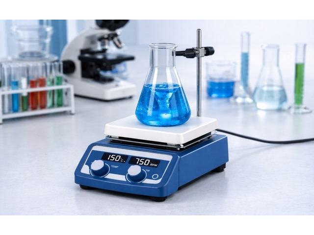 Laboratory Magnetic Hotplate Stirrer for Consistent Heating