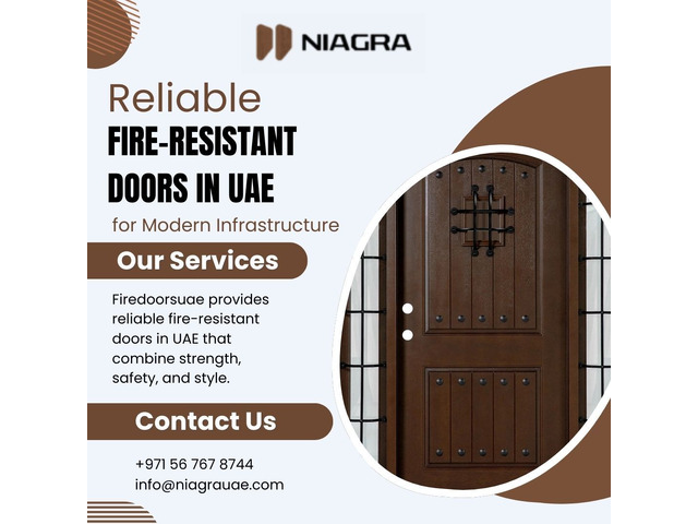 Reliable Fire-Resistant Doors in UAE for Modern Infrastructure