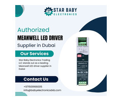 Authorized Meanwell LED Driver Supplier in Dubai
