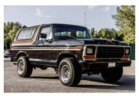 Freewheeling 1979 Ford Bronco Ranger XLT for sale