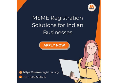 MSME Registration Solutions for Indian Businesses