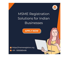 MSME Registration Solutions for Indian Businesses