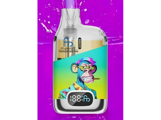 Fumot Tornado Box Pro 22000 Puffs Disposable Vape