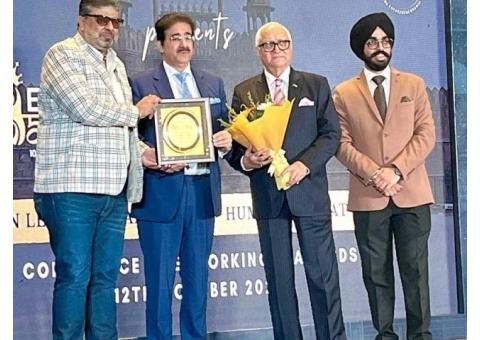 Sandeep Marwah Honoured for His Exemplary Contribution to Women