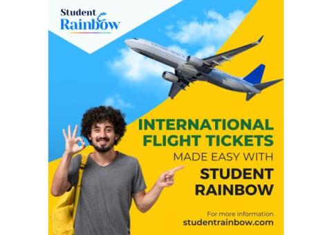 International Flight Tickets Made Easy with Student Rainbow!