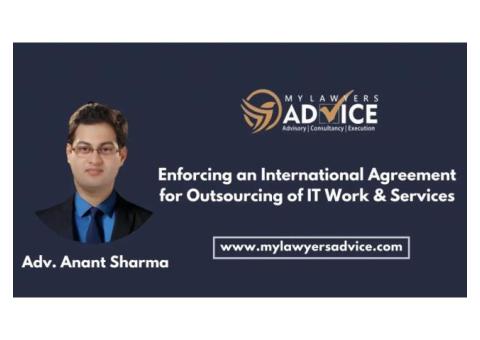 Enforcing an International Agreement for Outsourcing of IT Work
