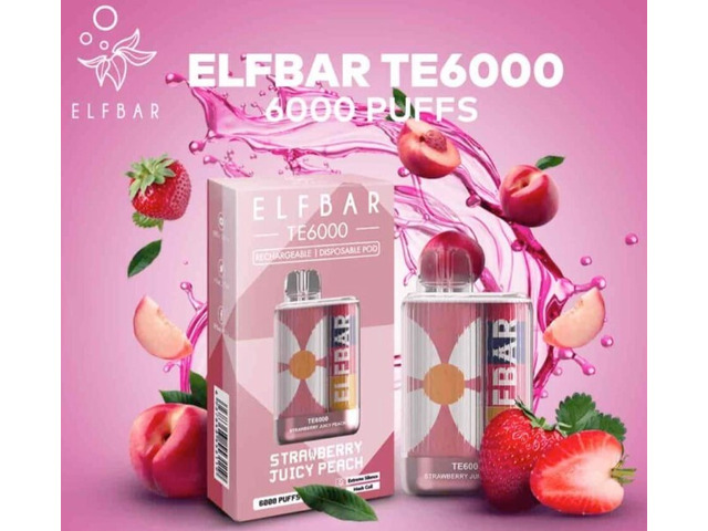 ELF BAR TE6000 PUFFS VAPE POD JETABLE