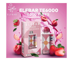 ELF BAR TE6000 PUFFS VAPE POD JETABLE