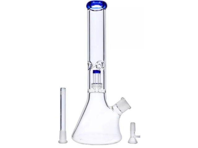 GC 7mm Beaker w/ Matrix Perc Water Pipe – 16 in.