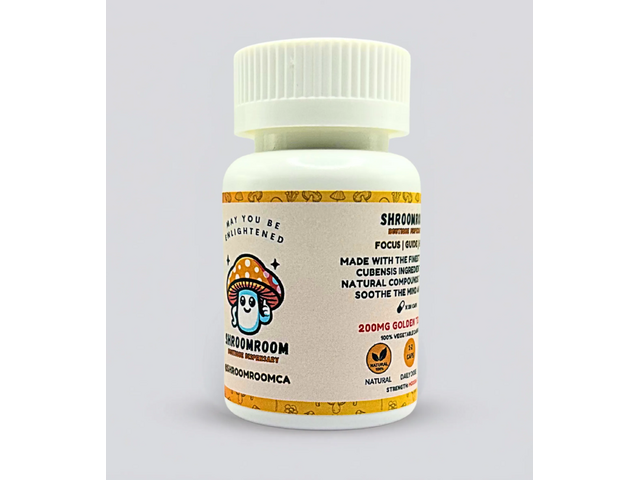 Golden teacher microdose capsule