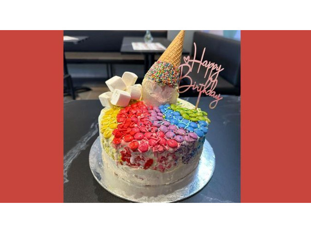 Gelato Birthday Cake- Tasty & Delicious