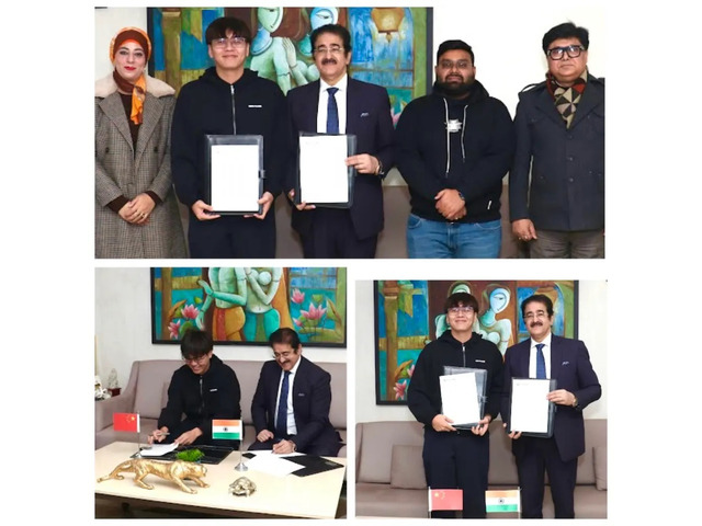 AAFT University Signs MoU with Hollyland (China) Electronics